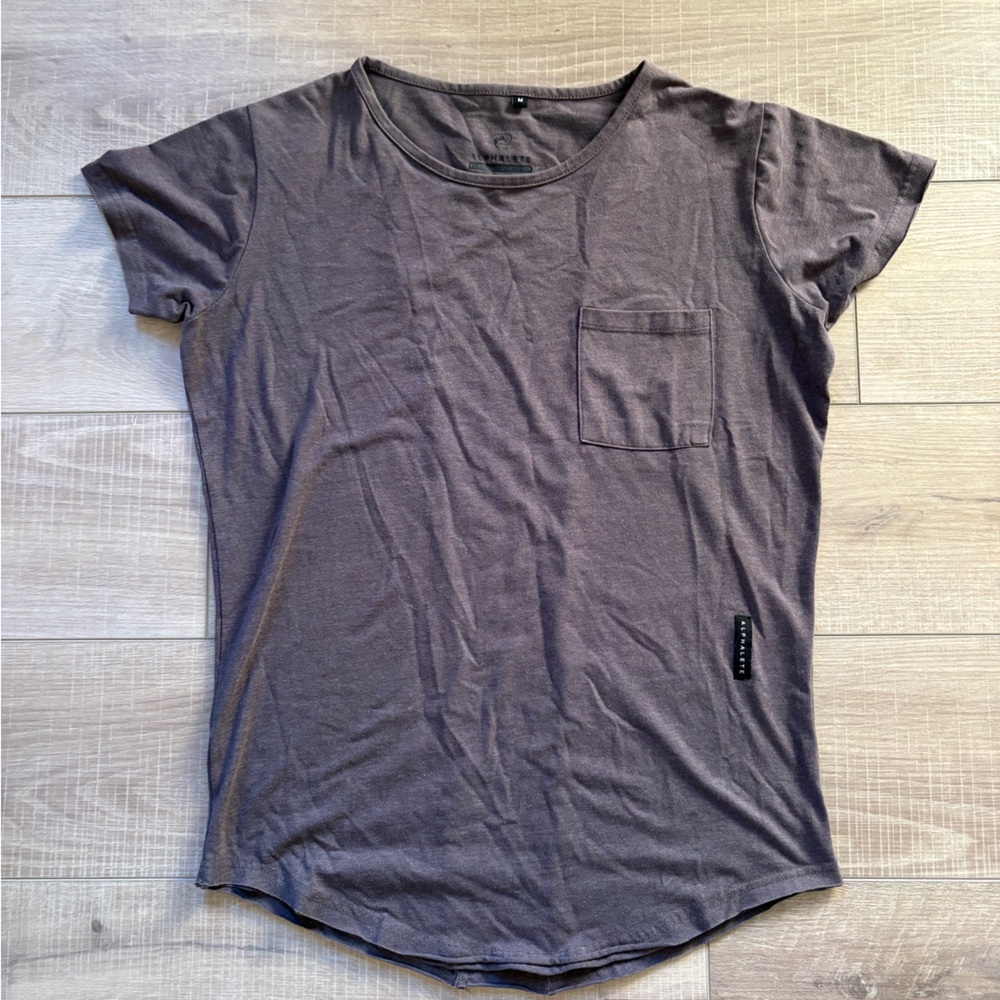 Alphalete Charcoal Short Sleeve Tee